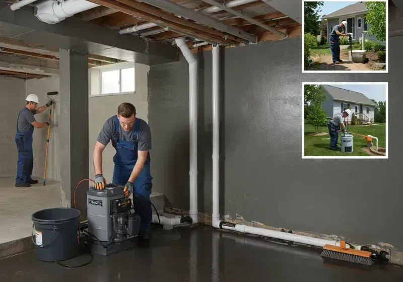 Basement Waterproofing and Flood Prevention process in Manorville, NY